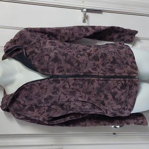 Lululemon Zipper Hoodie Brown Tye Dye
